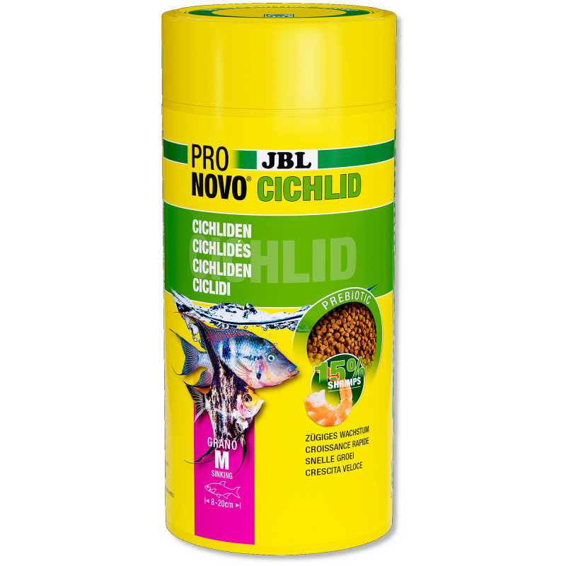 Produktbild för JBL Pronovo Ciklid Grano Medium 1000 ml