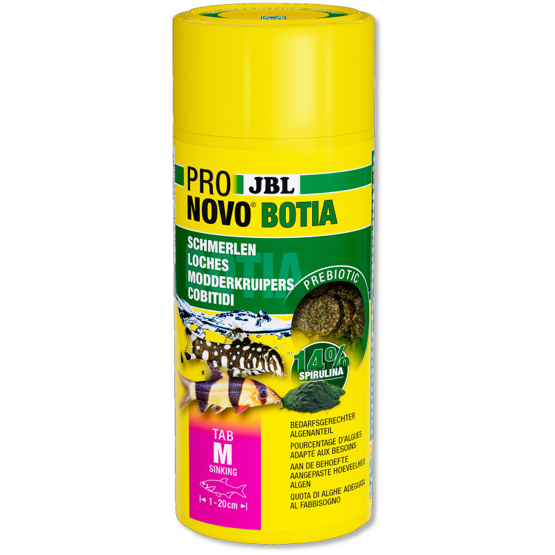 Produktbild för JBL Pronovo Botia Tab Medium 250 ml