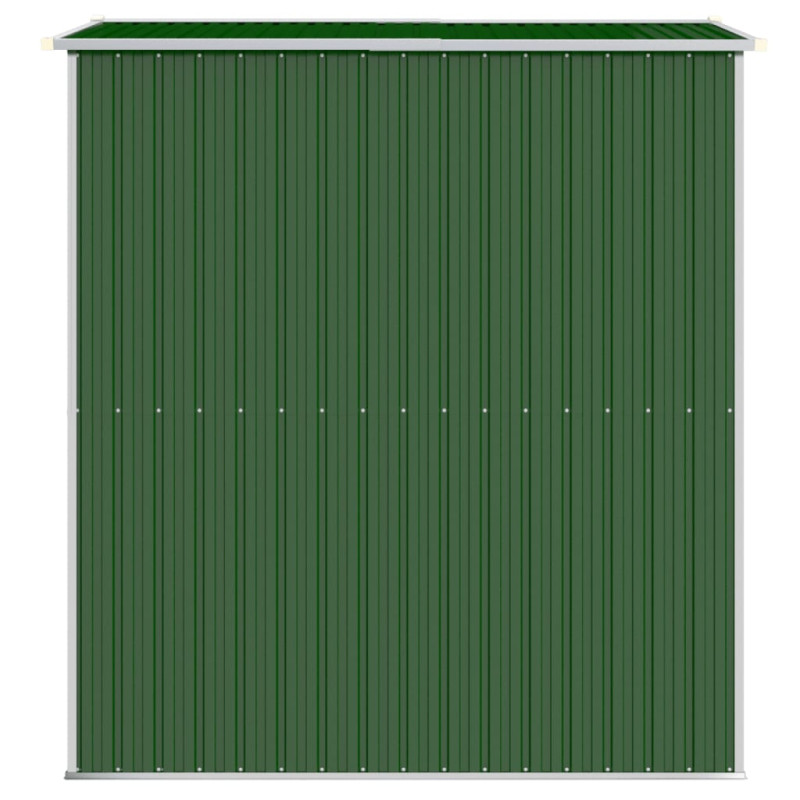 Produktbild för Trädgårdsskjul grön 192x191x223 cm galvaniserat stål