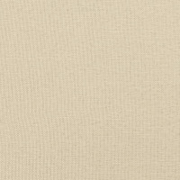 Produktbild för Fotpall gräddvit 60x50x41 cm tyg