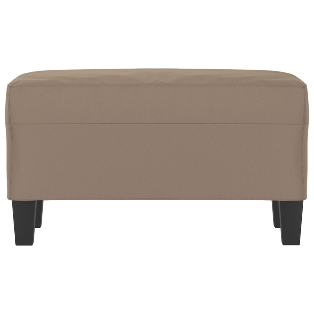 Produktbild för Bänk Taupe 70x35x41 cm mikrofibertyg