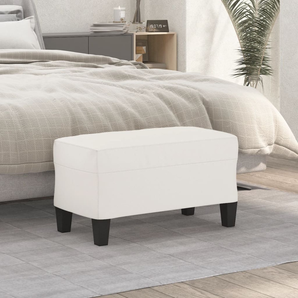 Produktbild för Bänk Beige 70x35x41 cm mikrofibertyg