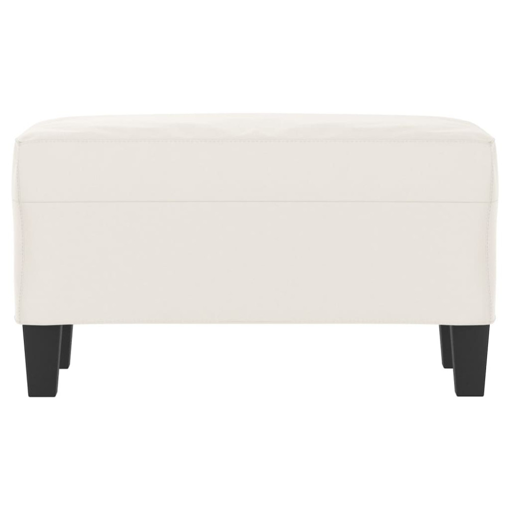 Produktbild för Bänk Beige 70x35x41 cm mikrofibertyg