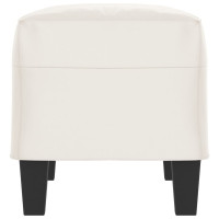 Produktbild för Bänk Beige 70x35x41 cm mikrofibertyg