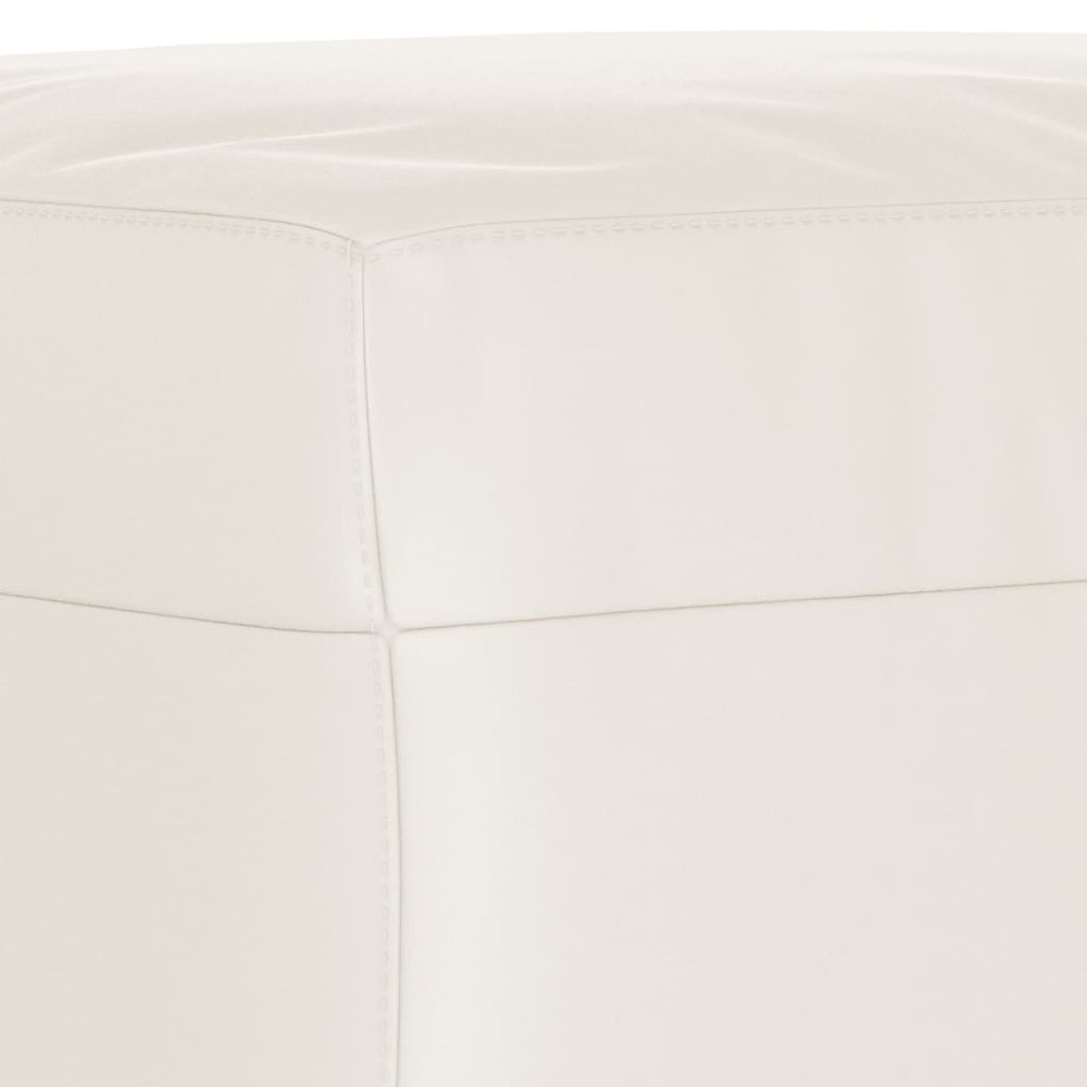 Produktbild för Bänk Beige 70x35x41 cm mikrofibertyg
