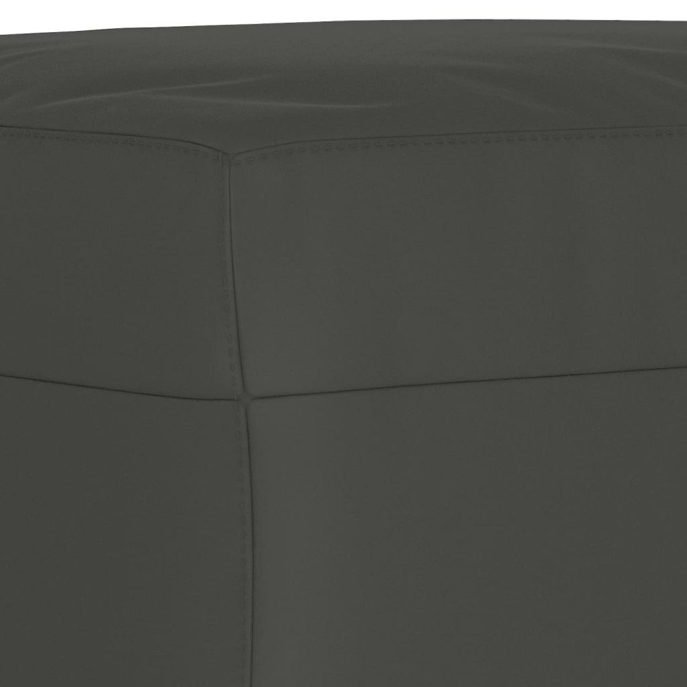 Produktbild för Bänk Mörkgrå 100x35x41 cm mikrofibertyg