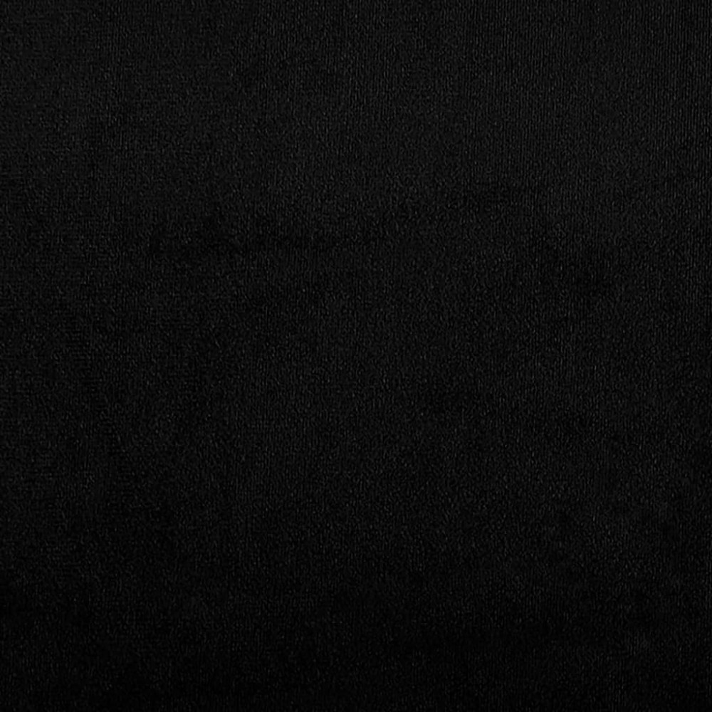 Produktbild för Fotpall Svart 60x50x41 cm mikrofibertyg