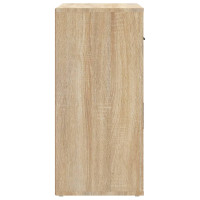Produktbild för Skänk sonoma-ek 80x33x70 cm konstruerat trä