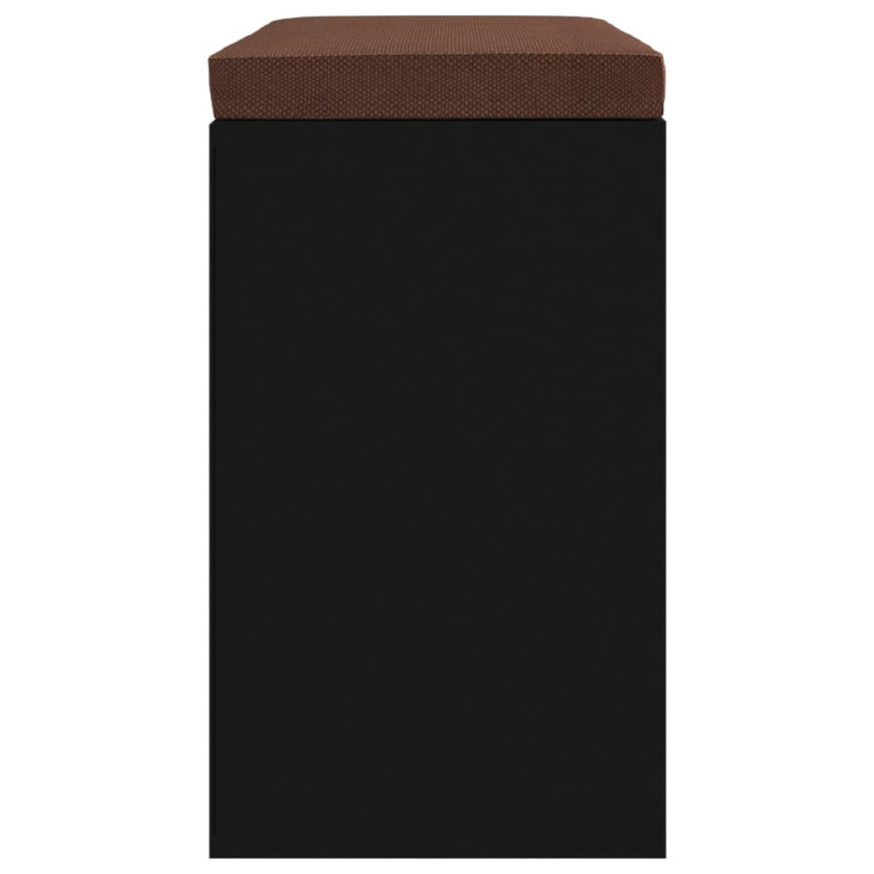 Produktbild för Skobänk brun ek 103x30x48 cm konstruerat trä