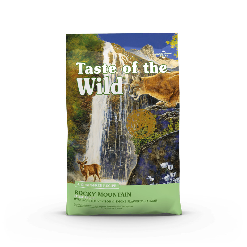 Produktbild för Taste of the Wild Rocky Mountain torrfoder till katt 6,6 kg Vuxen Kyckling, Kula, Sötpotatis