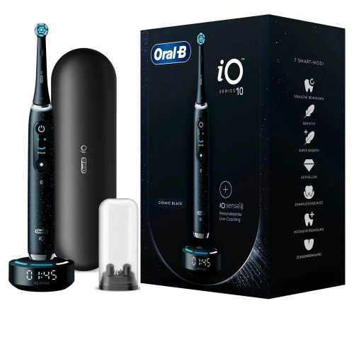 Oral-B Oral-B iO Series 10 Vuxen Roterande och oscillerande tandborste Svart
