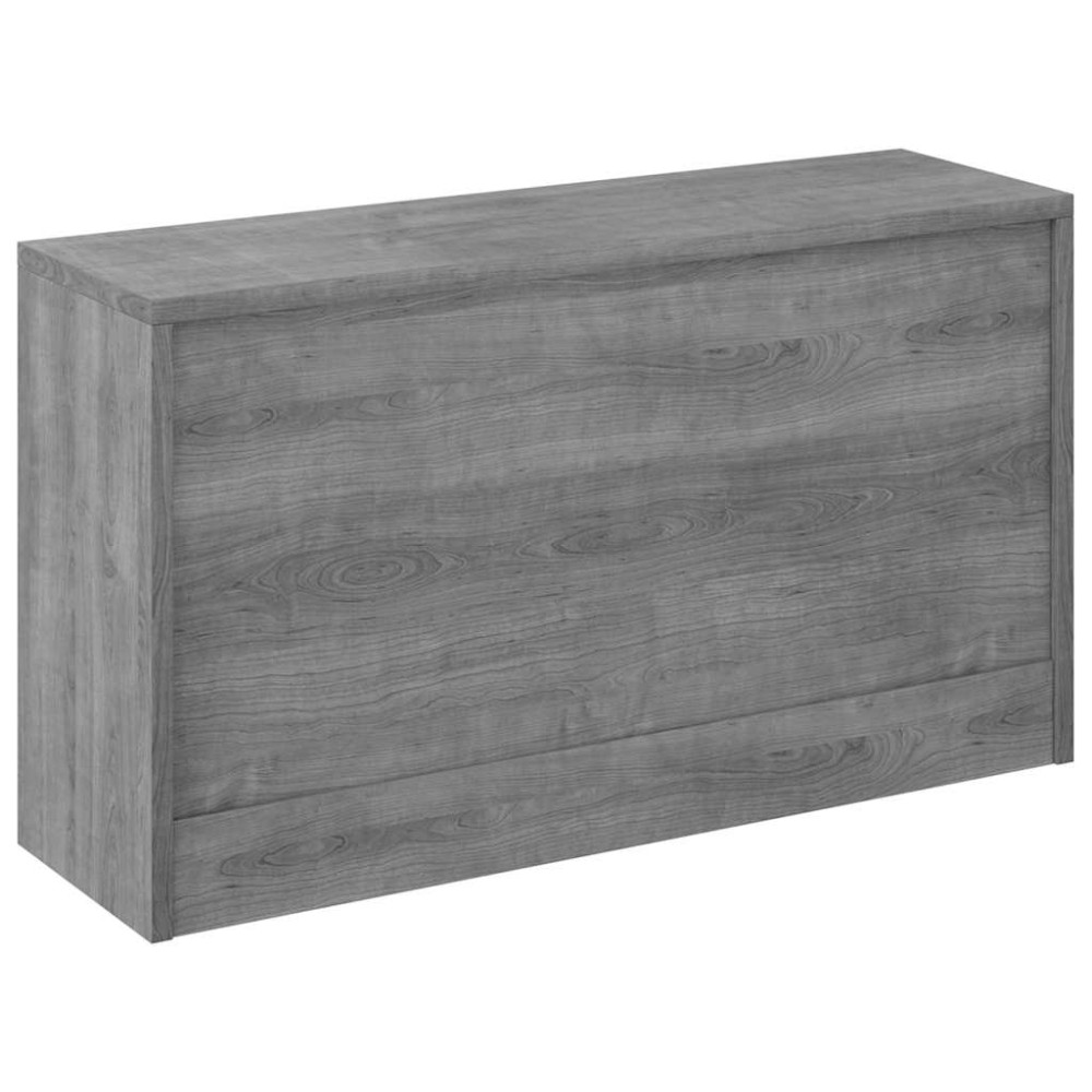 Produktbild för Skobänk grå sonoma 80x24x45 cm konstruerat trä