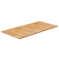 Produktbild för Bänkskiva badrum ljusbrun 100x50x1,5 cm behandlat massivt trä