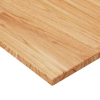 Produktbild för Bänkskiva badrum ljusbrun 100x50x1,5 cm behandlat massivt trä