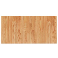 Produktbild för Bänkskiva för badrum ljusbrun 80x40x2,5cm massivt trä