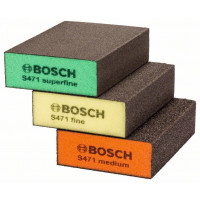 Bosch Powertools Bosch 2 608 621 253 sandpapper Slipsvamp Mellan-/finkornig 3 styck