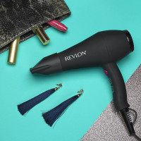 Produktbild för Revlon RVDR5251E hårfön 2000 W Svart, Rosa
