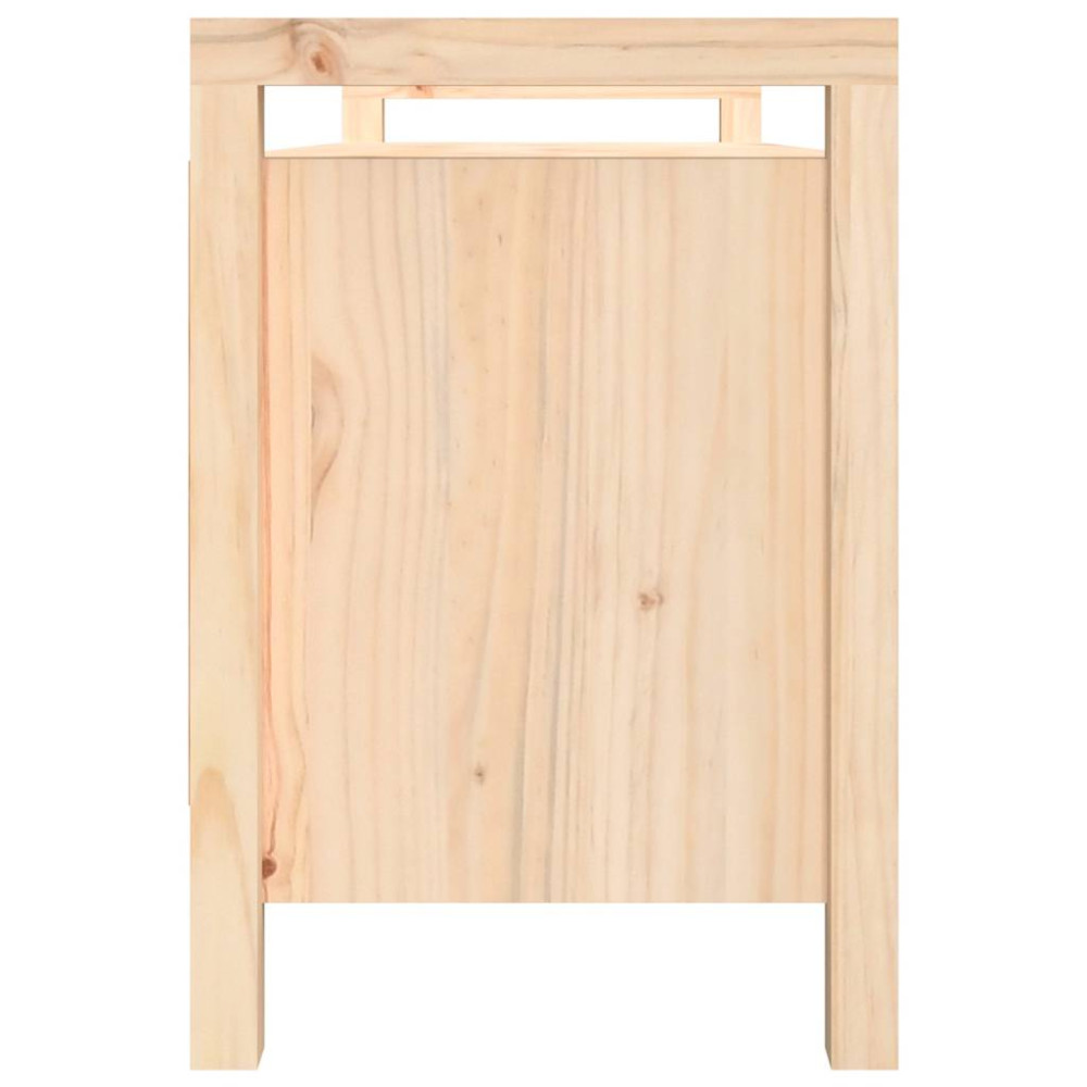 Produktbild för Skobänk 110x40x60 cm massiv furu