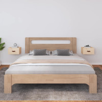 Produktbild för Väggmonterade sängbord 2 st 40x29,5x22 cm