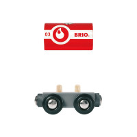 Produktbild för BRIO World - Räddningståg med brandsläckning