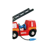 Produktbild för BRIO World - Räddningståg med brandsläckning