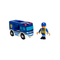Produktbild för BRIO World - Polisbuss