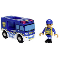 Produktbild för BRIO World - Polisbuss