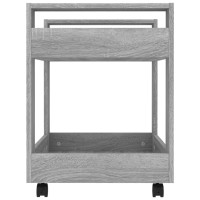 Miniatyr av produktbild för Skrivbord grå sonoma 60x45x60 cm konstruerat trä