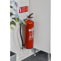 Produktbild för Skylt NEXA brandsläckare pulver 10x20cm