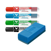 Produktbild för Whiteboardpenna Pilot BeGreen påfyllningsbar, assorterade fä...