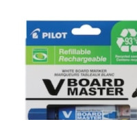 Produktbild för Whiteboardpenna Pilot BeGreen påfyllningsbar, assorterade fä...
