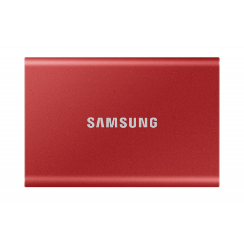 SAMSUNG Samsung Portable SSD T7 2000 GB Röd