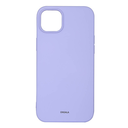 ONSALA Backcover Silicone iPhone 14 Plus 6,7" Purple