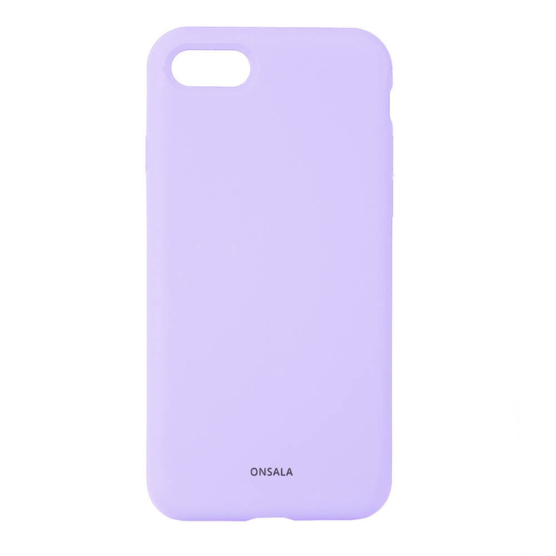 Produktbild för Backcover Silicone iPhone 6/7/8/SE Purple