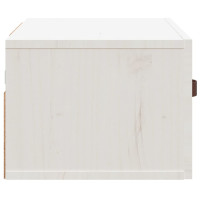 Produktbild för Väggmonterade sängbord vit 40x29,5x22 cm