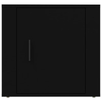 Produktbild för Sängbord 2 st svart 50x39x47 cm