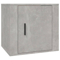 Produktbild för Sängbord betonggrå 50x39x47 cm