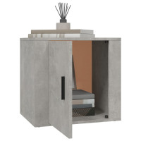 Produktbild för Sängbord 2 st betonggrå 50x39x47 cm