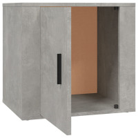Produktbild för Sängbord 2 st betonggrå 50x39x47 cm