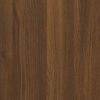 Produktbild för Sängbord brun ek 50x39x47 cm