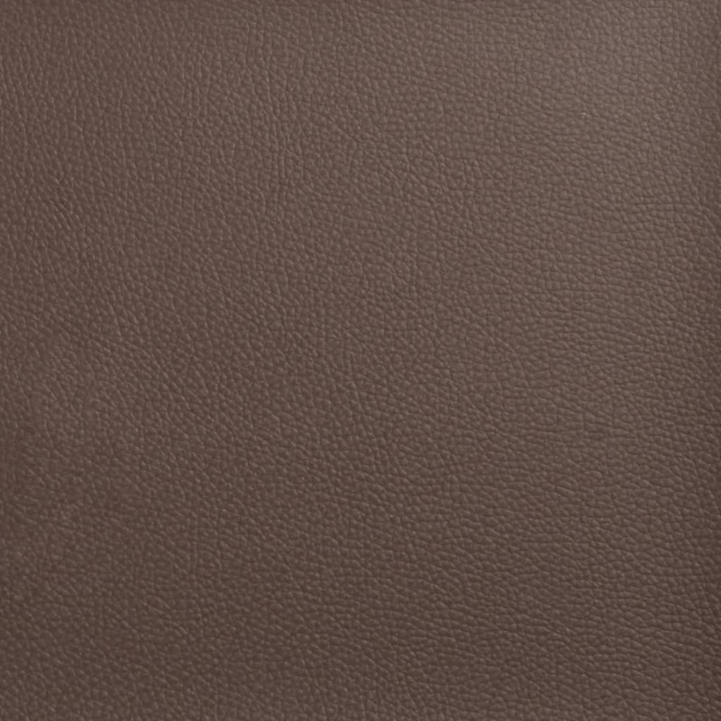 Produktbild för Kontorsstol brun konstläder