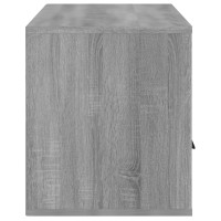 Miniatyr av produktbild för TV-bänk grå sonoma 100x35x40 cm konstruerat trä
