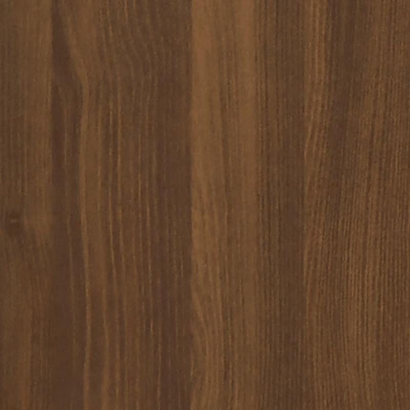 Produktbild för Tv-bänk brun ek 160x35x55 cm konstruerat trä