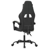 Produktbild för Gamingstol svart och kamouflage konstläder