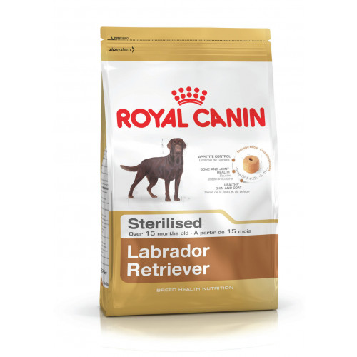 Royal Canin Royal Canin Labrador Retriever Sterilised 12 kg Vuxen Höns, Ris