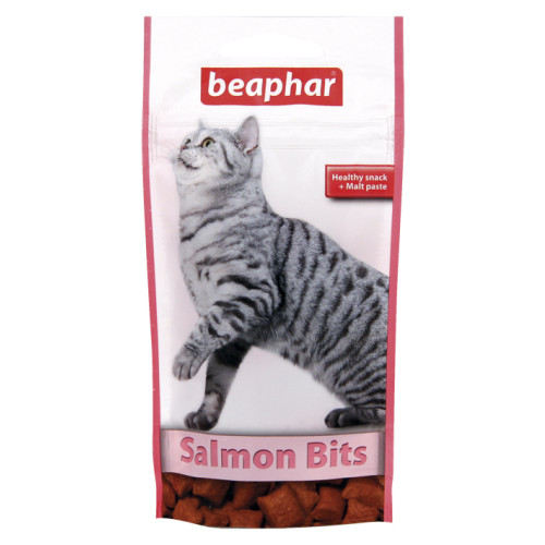 Beaphar Beaphar Salmon Bits Katt Snacks Lax 35 g
