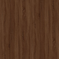 Produktbild för Soffbord brun ek 100x50x35 cm konstruerat trä