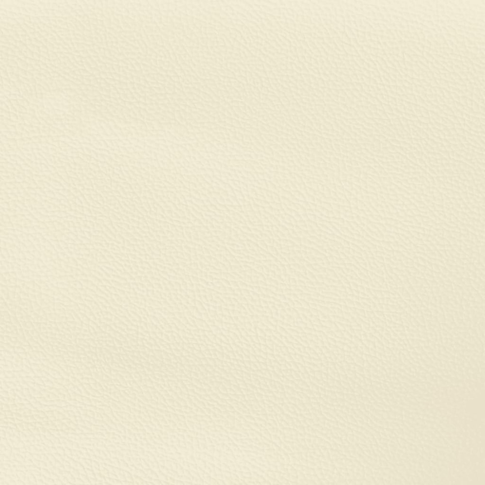 Produktbild för Sängram gräddvit 80x200 cm konstläder