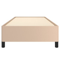 Produktbild för Sängram cappuccino 80x200 cm konstläder