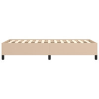 Produktbild för Sängram cappuccino 100x200 cm konstläder